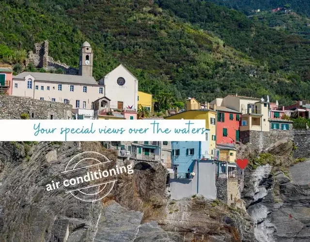 Unda de Ma Apartment with AC & Sea View Balcony