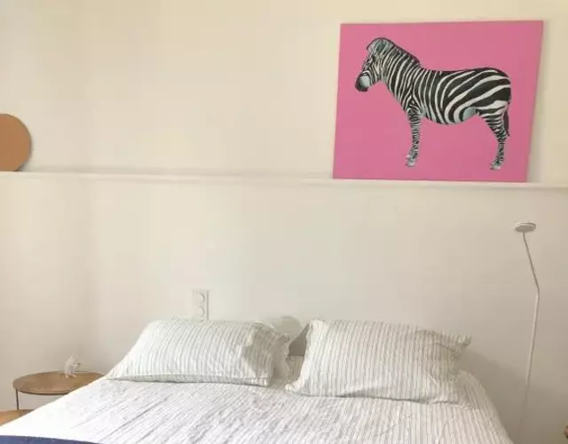 Chambre indépendante au Manoir de la Célinais côté jardin