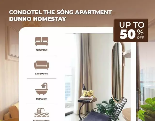 CONDOTEL The Sóng Apartment Vũng Tàu - Căn Hộ View Biển, Hồ Bơi Vô Cực