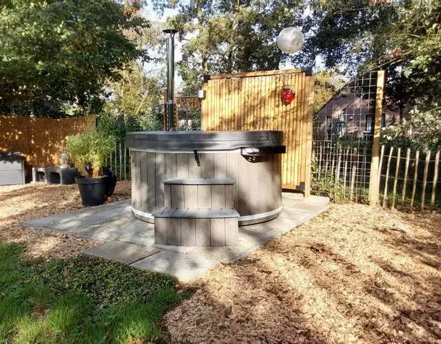 Rumah Senang Wellness met hottub en tuin