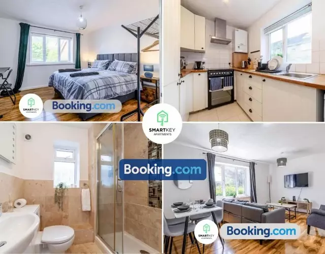 2Bedroom Apt in Egham with Free Parking