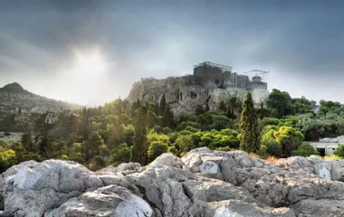 Generate a random place in Athens
