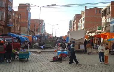 Generate a random place in لا باز، بوليفيا