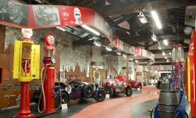 Mille Miglia Car Race Museum in Brescia