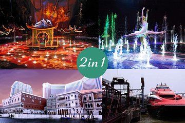 E-Ticket Combo: 2-Way HKG to Macau Ferry Ticket plus The House of Dancing Water