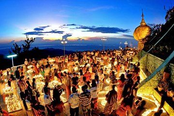 Private Overnight Golden Rock and Bago Tour from Yangon