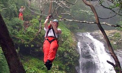 Mega Zipline over 11 Waterfalls from San Jose