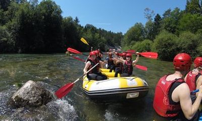Rafting in Bled Slovenia