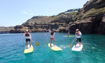 Santorini: Yoga and Stand-Up Paddleboard ( SUP ) Experience