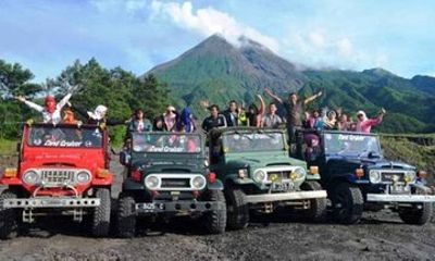 Merapi Volcano and Pindul Cave Tour from Yogyakarta