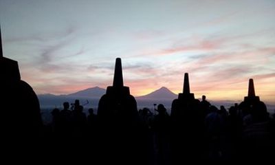 Borobudur Sunrise and River Tubing