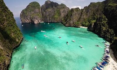 Phi Phi Island Exploration by Private Longtail Boat & Lunch