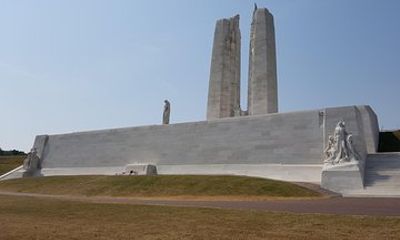 Vimy and Flanders Fields Canadian Battlefield Tour from Lille