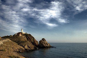 Cabo de Gata Natural Park from Roquetas, Aguadulce & Almeria