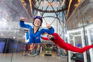 Milton Keynes iFLY Indoor Skydiving Experience - 2 Flights & Certificate