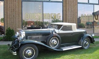 Auburn Cord Duesenberg Automobile Museum Admission Ticket