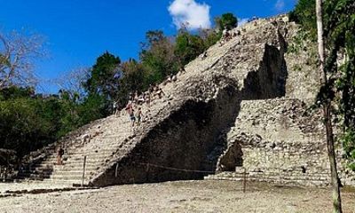 Excursion to Coba with cenote swimming and buffet lunch