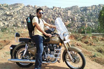 Motorcycle tour from Bangalore to Belur, Halebid & Shravanabelagola