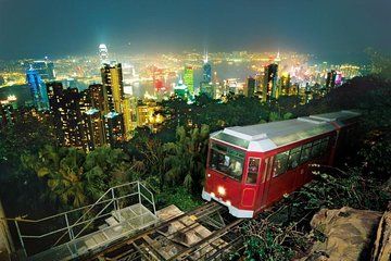 E-Ticket: Peak Tram Round Trip and Sky Terrace