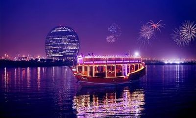 New Year's Eve Yas Island Dhow Dinner Cruise