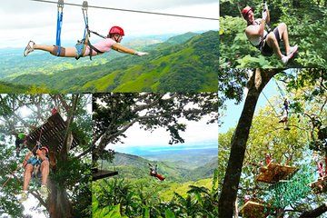Mega Mix Adventure and Zipline at Adventure Park Vista Golfo