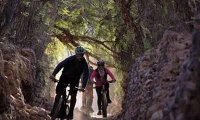 Mountain biking in the surroundings of Tilcara