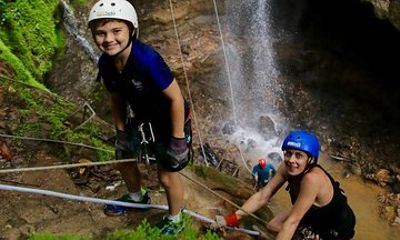 Rainforest Falls& Volcano Hike + Paradise Hot Springs
