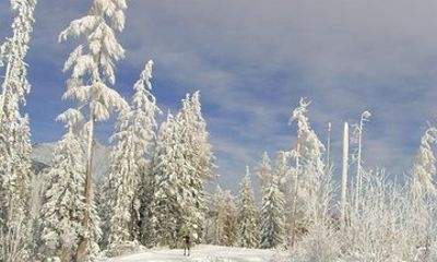 Winter in the High Tatras Mountains