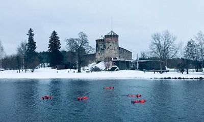 Ice-Floating Experience in Savonlinna