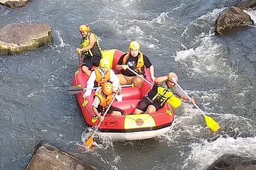 Rafting, Tumpa Paragliding, with Go-pro