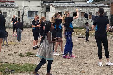 Walk and Play with children in Township