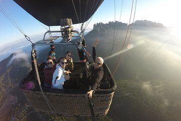 Barcelona: Montserrat Hot Air Balloon Ride with Champagne Toast