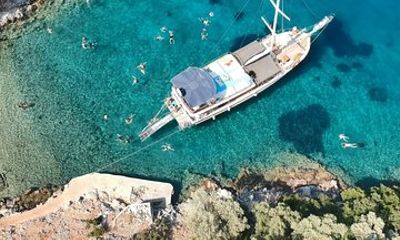Lighthouse Boat FETHIYE Daily 12 ISLAND Boat Trips