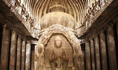 Audio Guided Tour Of Ellora Buddhist Caves, Aurangabad on HopOn India App
