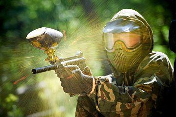 Paintball in Finnish forest (Pro package)
