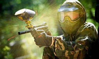 Paintball in Finnish forest (Pro package)