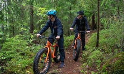 Guided fatbike trip around beautiful Lake Saimaa
