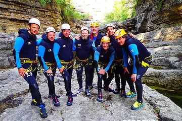 Canyoning in Almbach with a state-certified guide