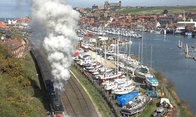 Private Tour: Robin Hood's Bay, Whitby & Moors from Harrogate in 16 seat minibus