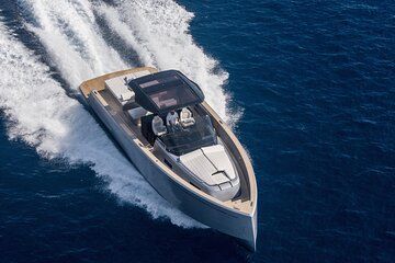 Private Santorini Cruise on Motor Yacht with BBQ & Open Bar