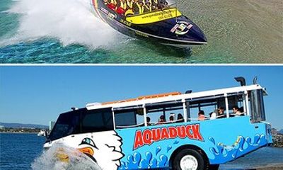 Aquaduck & Paradise Jet Boating Combo