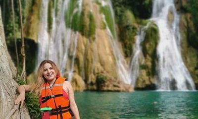 Micos waterfalls and old mines