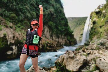 Swallow Show, Tamul Waterfall by canoe and Cenote Cueva del Agua