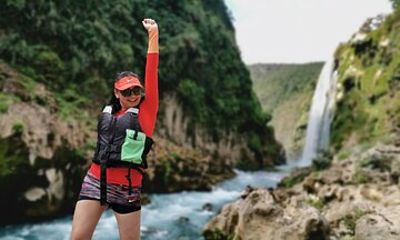 Swallow Show, Tamul Waterfall by canoe and Cenote Cueva del Agua
