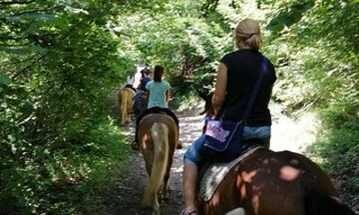 1 Hour Waterfalls Canyon Private Horse Riding in Smolyan