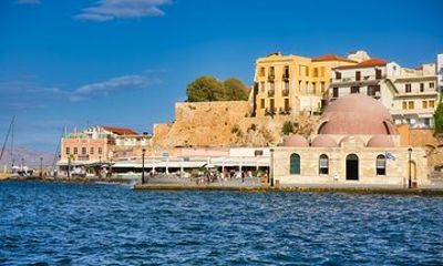 Day trip to Rethymno, Chania & Kournas lake