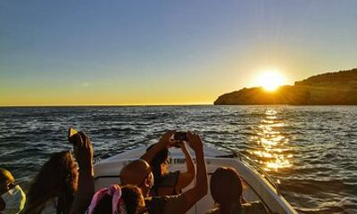 Benagil Caves Sunset Boat Tour with Small-Group