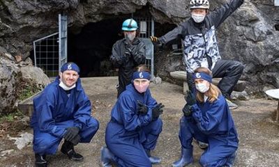 Private Ninja Training in a Cave in Hidaka