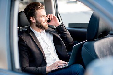 Airport transfer to or from Silver Spring, MD and Dulles Airport