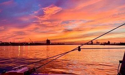 Ocean Sunset Catamaran Sail In Port Canaveral and Cocoa Beach